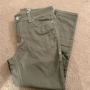 Seven Olive Green Lightweight pants